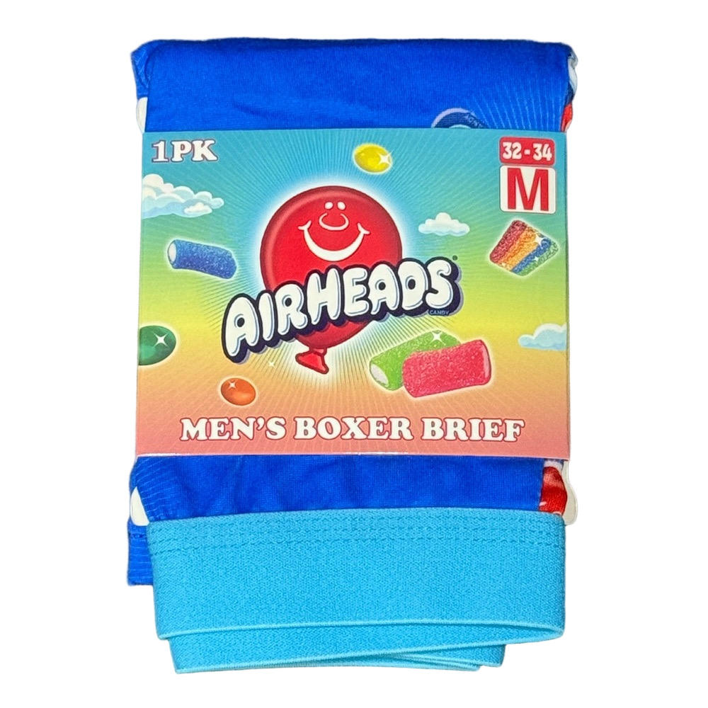 Mens Airheads Candy Licensed Boxer Briefs - Size Medium - NWT